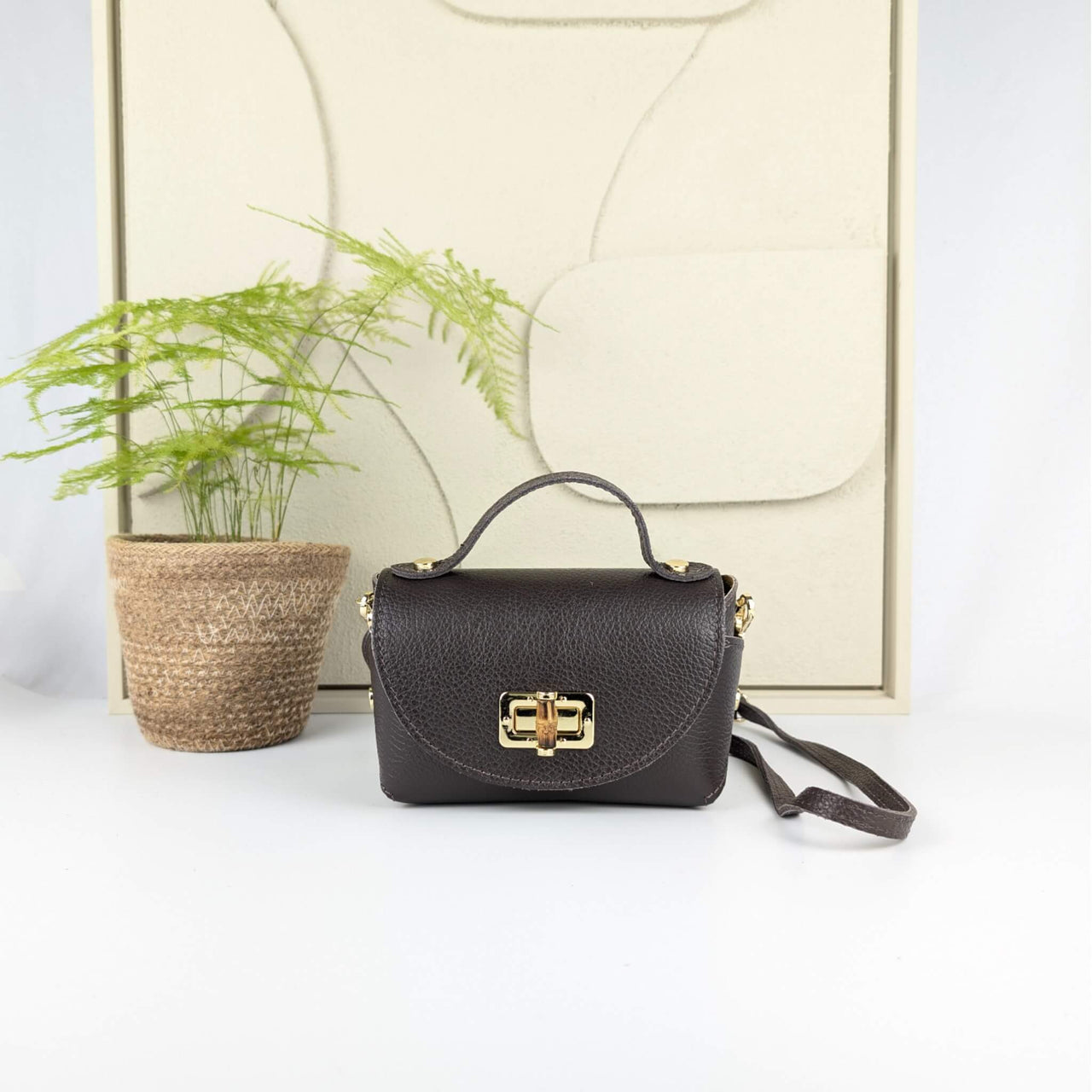 Ojelie crossbody bag chocolate