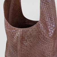 Oleas shoulder bag S marron dark
