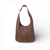 Oleas shoulder bag S marron dark