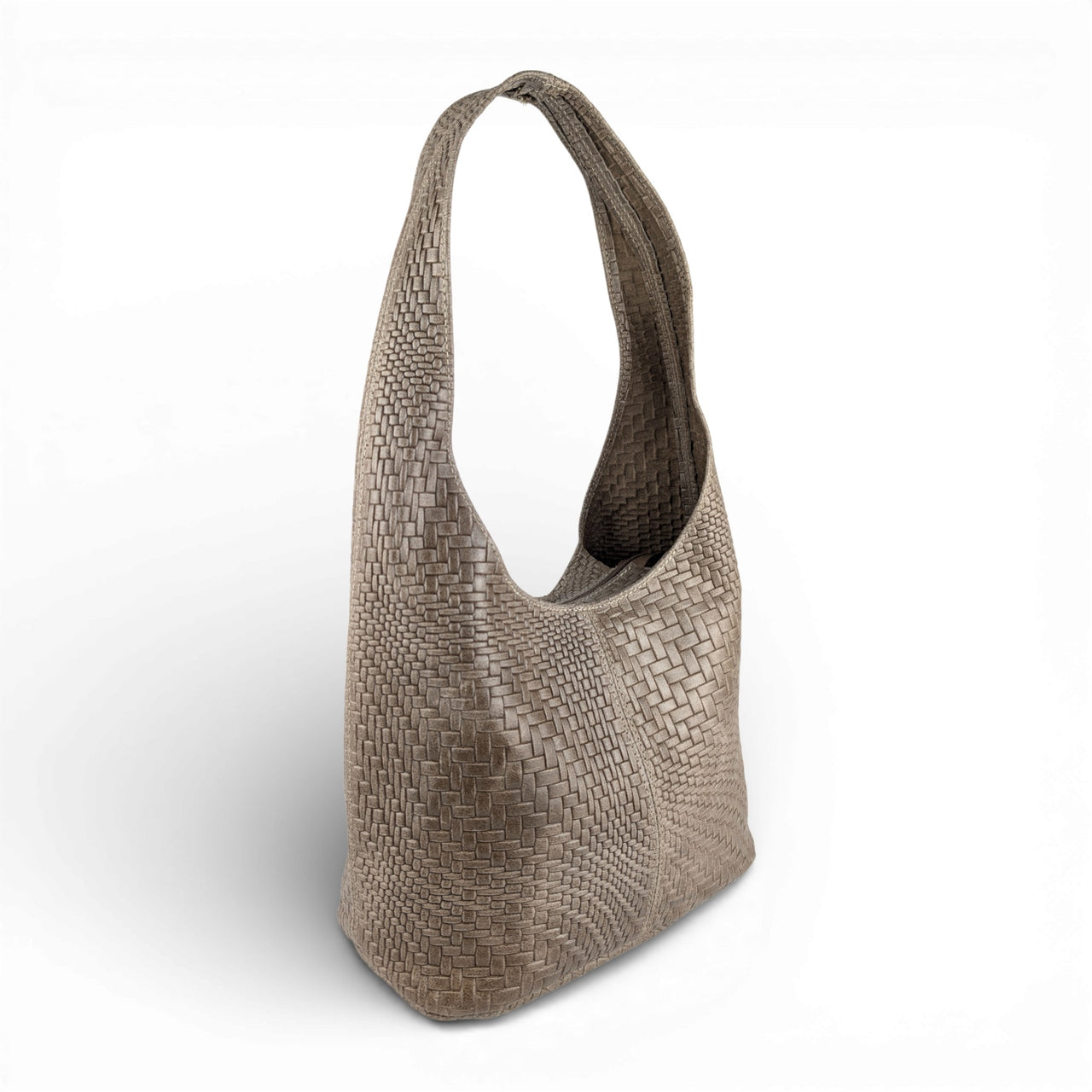 Oleas shoulder bag S taupe dark