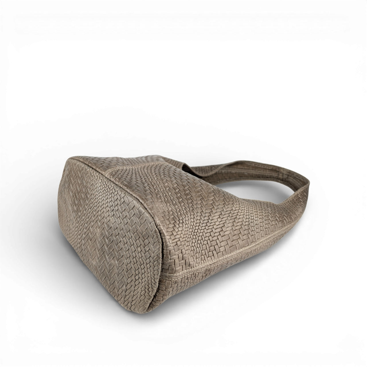 Oleas shoulder bag S taupe dark