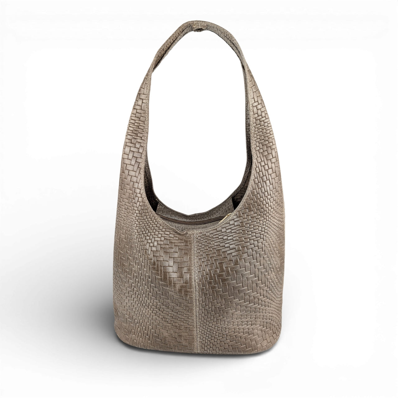 Oleas shoulder bag S taupe dark