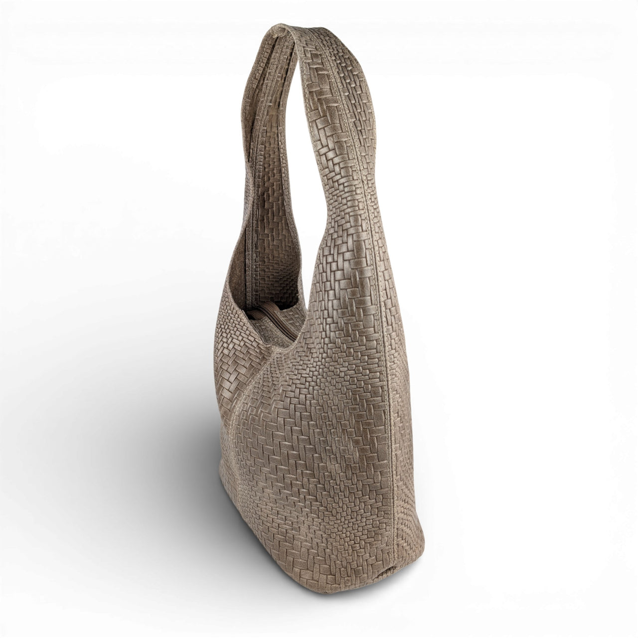 Oleas shoulder bag S taupe dark