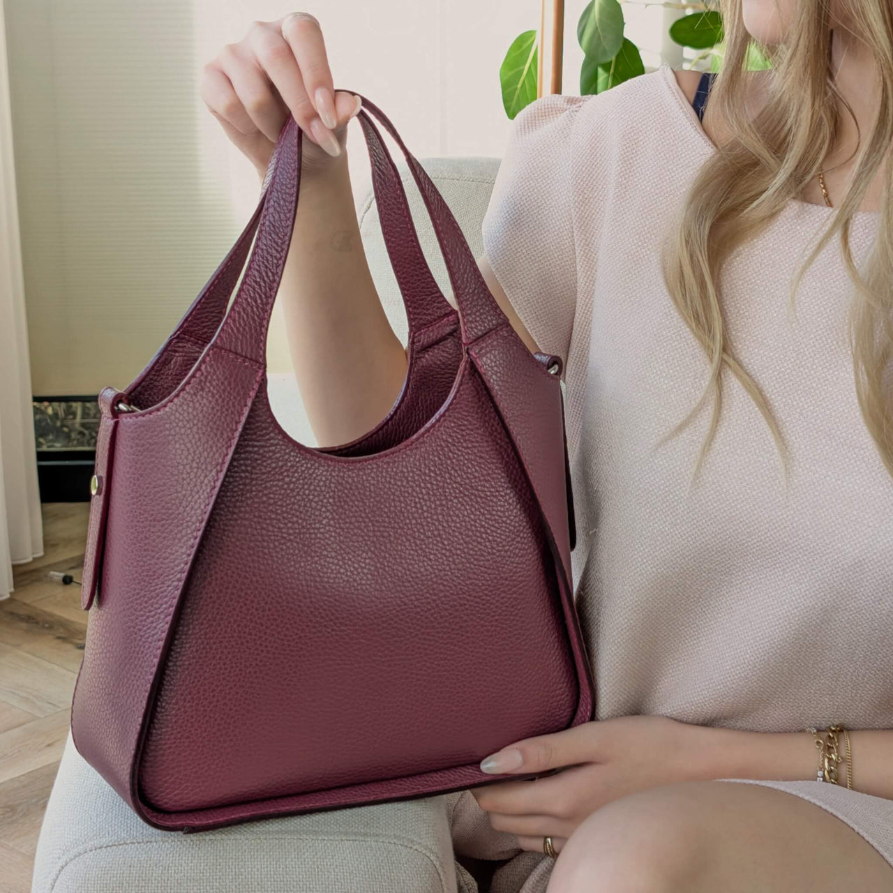 Rala handbag burgundy
