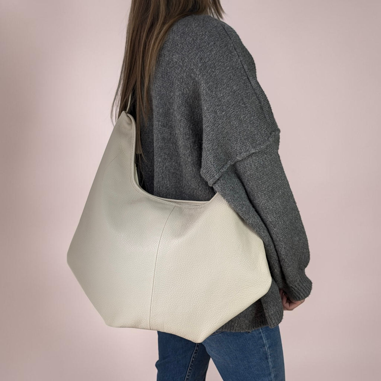 Ruala shoulder bag beige creme
