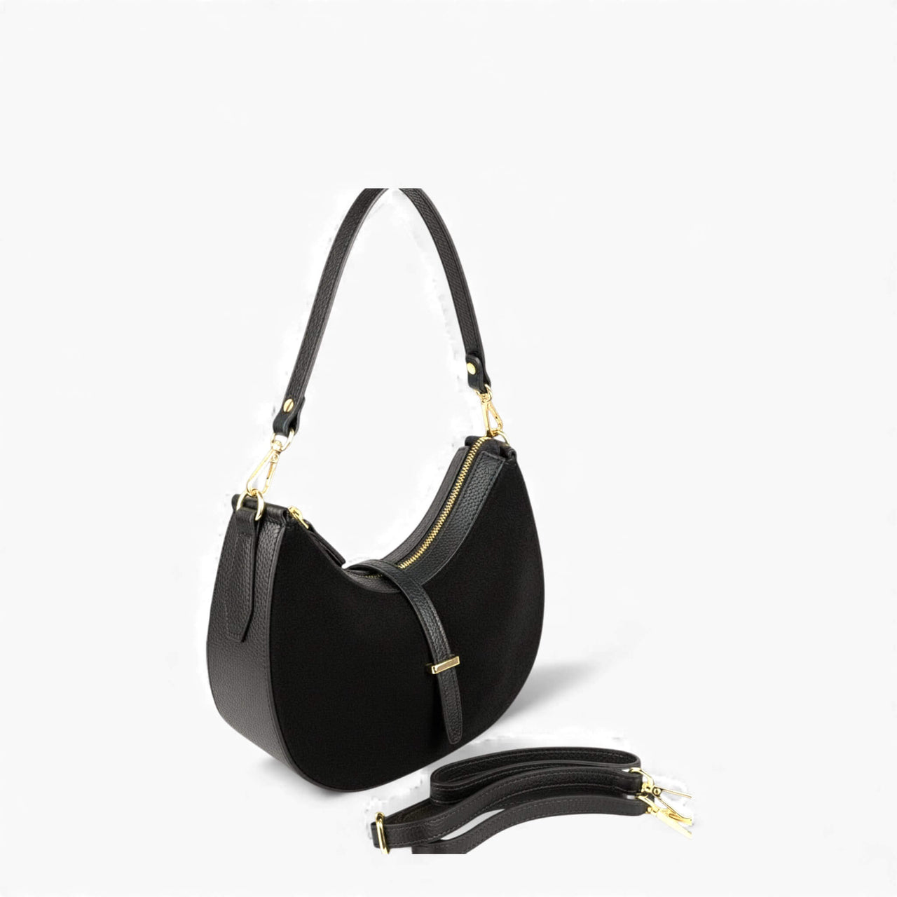 Sieri half-moon bag