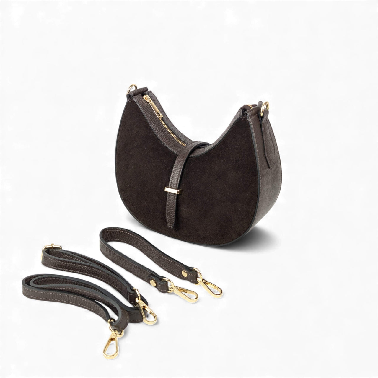 Sieri half-moon bag