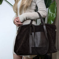 Solea shopper marron dark
