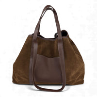 Solea shopper marron dark