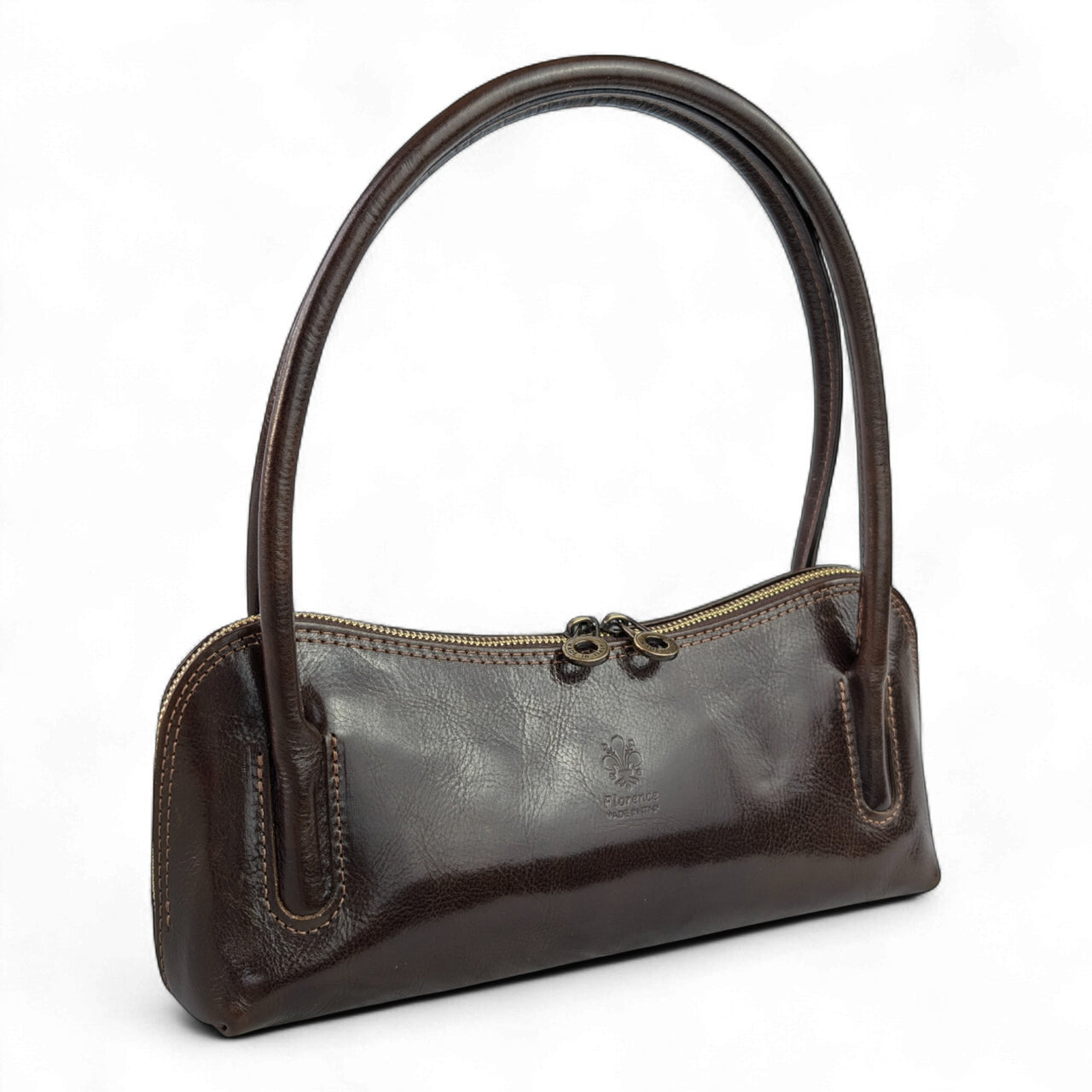 Viali baguette bag chocolate